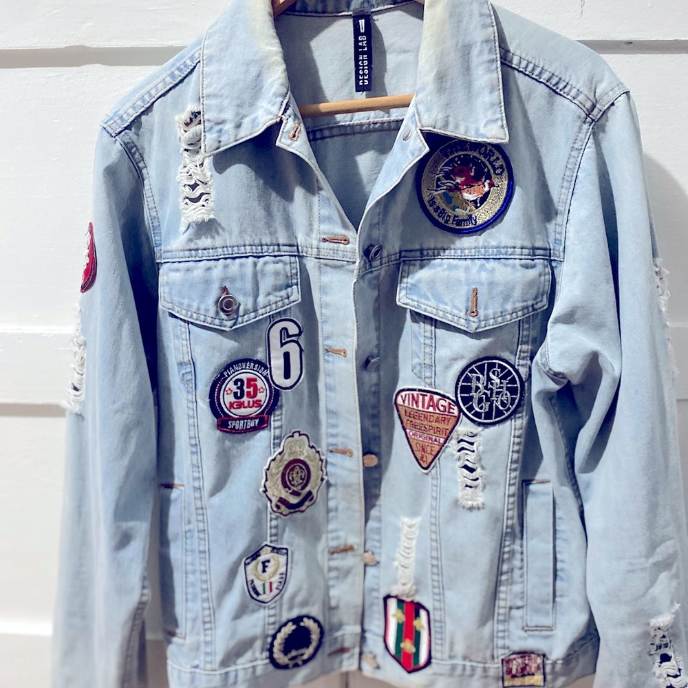 Design Lab vintage jean jacket